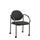 Office Star Products 24.5&quot; W Stackable Seat Waiting Room Chair w/ Metal Frame Metal/Fabric in Black | 33 H x 24.5 W x 24.25 D in | Wayfair