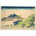 The Inume Pass in Kai Province (Koshu Inume toge) from the series Thirty-six Views of Mount Fuji (Fugaku