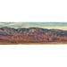 Landscape with mountain range in the background Death Valley Death Valley National Park California USA Poster Print (36 x 12)