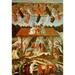 Art of the Renaissance Mystic Nativity Poster Print by Sandro Botticelli (18 x 24)