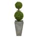 Nearly Natural 4 Boxwood Artificial Topiary Green