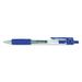 Universal Office Products 0.7 mm Comfort Grip Clear Retractable Gel Ink Roller Ball Pen Blue Ink - Medium - 36 per Pack
