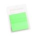 1 Set Sticky Note Self-adhesive Transparent Pastel Color Super Sticky Memo Pad School Supplies