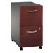 Bowery Hill 2 Drawer Mobile Pedestal in Hansen Cherry