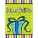 Happy Birthday Present Poster Print by Josefina (18 x 24)