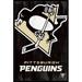 Pittsburgh Penguins - Logo Laminated & Framed Poster (24 x 36)