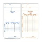 Replacement Time Cards For Atr120 Time Clock - Weekly Biweekly