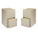 Value Pack (Set of 2) 2 Drawer Letter File Cabinet in Putty