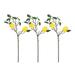 Fake Plant Imitation Plants Artificial Lemon Branch Vine Wedding Party Outfit 3PCS Home Decor Realistic Fruit Props