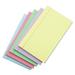 Universal UNV47256 5 in. x 8 in. Index Cards - Ruled Assorted (100/Pack)