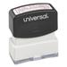 Universal Message Stamp FAXED Pre-Inked One-Color Red -UNV10054