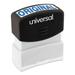 Universal Message Stamp ORIGINAL Pre-Inked One-Color Blue