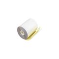 PM Company 07685 Paper Rolls Teller Window/Financial 3-1/4 x 80 ft White/Canary 60/Carton