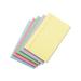 Index Cards 3 x 5 Blue/Violet/Green/Cherry/Canary 100/Pack