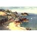 Channel Islands 1919 Petit Portelet Bay Jersey Poster Print by Henry Bowser Wimbush (18 x 24)