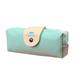FeiraDeVaidade Candy Color Pencil Case Pu Leather School Pencil Bag For Girl Stationery School Supplies