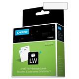 Dymo File Document Management Labels 0.75 x 2.50 Length - Direct Thermal - White - 450 / Roll - 450 / Roll