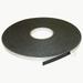 JVCC DC-PEF06A Polyethylene Foam Tape: 1/16 in. thick x 1/2 in x 36 yds. (Black)