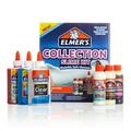 Elmerâ€™s Collection Slime Kit: Translucent & Metallic Glue Glow in the Dark & Confetti Magical Liquid Activator 6 Count