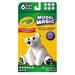 Crayola Model Magic Modeling Clay: White .5 oz 6 Single Packs