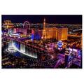 Awkward Styles Led City Ligths Stylish Dining Living Room Decor Ideas Vegas Night View Las Vegas Party Decorations Night Lights Las Vegas View Poster Art Las Vegas Cityscape Poster Printed Decor