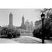 USA New York State New York City Fifth avenue and 59th Street seen from Central Park Poster Print (18 x 24)