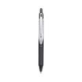 Vball Rt Liquid Ink Roller Ball Pen Retractable Extra-Fine 0.5 Mm Black Ink Black/white Barrel | Bundle of 10 Dozen