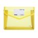 WANYNG Waterproof File Folder File With Snap Document Wallet Expanding File Waterproof Button Folder Office & Stationery