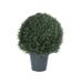 Vickerman 20 Artificial UV Resistant Pond Cypress Topiary in Two Tone Green Pot.