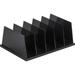 Officemate 5-Compartment Desktop Sorter - 5 Compartment(s) - 9 Height x 13.5 Width x 5 Depth - Desktop - Black - Plastic - 1 Each | Bundle of 10 Each
