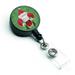 Carolines Treasures 8746BR Christmas Santa Fleur De Lis Retractable Badge Reel