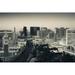 High angle view of a city Las Vegas Boulevard Las Vegas Strip Las Vegas Nevada USA Poster Print (36 x 12)