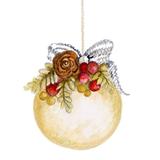 Holiday Ornament II by Janice Gaynor (24 x 24)