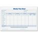 TOPS TOP30071 Weekly Timesheet Form 2 / Pack White