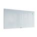 U Brands Magnetic Glass Dry-Erase Board 96 x 48 inches White Frosted Surface Frameless