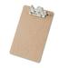 Saunders Recycled Hardboard Archboard Clipboard 2.5 Clip Capacity Holds 8.5 x 11 Sheets Brown