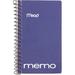 Mead Wirebound Memo Book College Ruled 60 Sheets 3 x 5 Color Chosen For You -