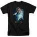 Star Trek Beyond Kirk Poster Adult 18/1 T-Shirt Black