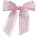 Pre-Tied Pink Organza Bows - 4 1/2 Wide Set of 12 Easter Wedding Decor Christmas Wreath Valentine s Day