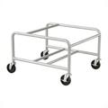 Sled Base Stack Chair Cart Metal 500 lb Capacity 23.5 x 27.5 x 17 Silver Ships in 1-3 Business Days