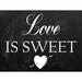 Sweet Love Poster Print by Sheldon Lewis