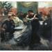 Canals I Llambi Ricard (1876-1931). The Bar. 1910. Oil On Canvas. Private Collection. ï¿½ Aisa/Everett Collection Poster Print (36 x 24)