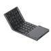 Suzicca Wireless Bluetooth Keyboard Folding Keyboard Portable Ultra Slim Bluetooth Keyboard with Touchpad for Windows/Android/iOS