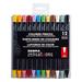 Zebra Zensations Mechanical Colored Pencils 2.0mm Point Size Assorted Colored Lead 12-Count