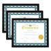 All Purpose Document Frame 8 1/2 X 11 Insert Black 3/pack | Bundle of 2 Packs