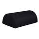 Foot Rest Under Desk Cushion Supports Back Head Leg Knee Pain Relief Pillow Home Half Moon Footstool Black