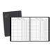 At-a-Glance Recycled Visitor Register Book Black 8 1/2 x 11