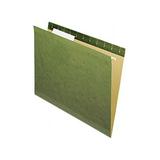 Pendaflex X-Ray Hanging File Folders No Tabs Letter Standard Green 25/Box 4152
