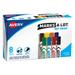 Avery Marks A Lot Desk-Style Dry Erase Markers Chisel Tip Assorted Colors 8 Markers (24411)