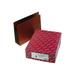 Smead 73691 5 1/4 Inch Expansion File PocketsStraight Tab Letter Brown/Redrope 10/Box